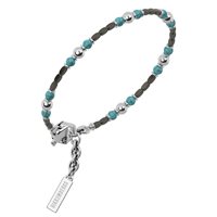 Bracciale Bikkembergs Uomo in Acciaio Pasta di turchese ECHB15